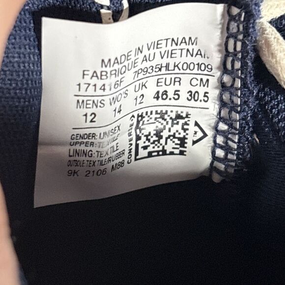 Converse Chuck Taylor All Star Ox Blue Low Canvas Sneakers (Men 12, Women 14) - Picture 5 of 7